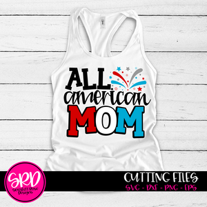 All American Mom SVG - 2019