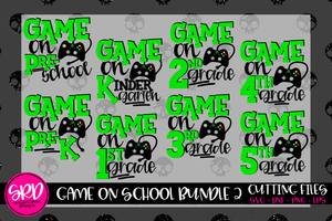 Game On School SVG Bundle - 2