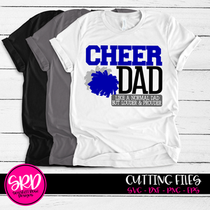 Cheer Dad - Louder & Prouder SVG