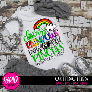 Clovers, Rainbows, Pots of Gold, Pinches SVG