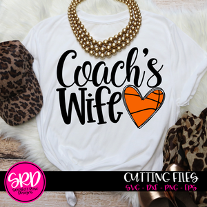 Coach's Wife - Basketball SVG