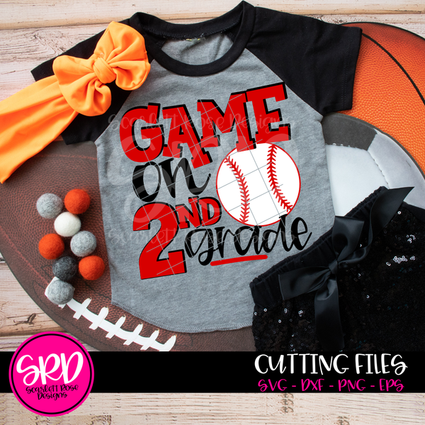 Baseball Ball Game Day Svg Png Cut File For Cricut & Silhouette Cameo