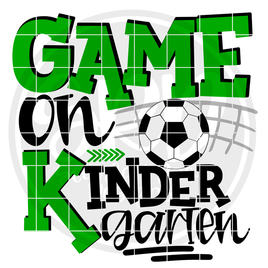 Game On Kindergarten SVG - Soccer