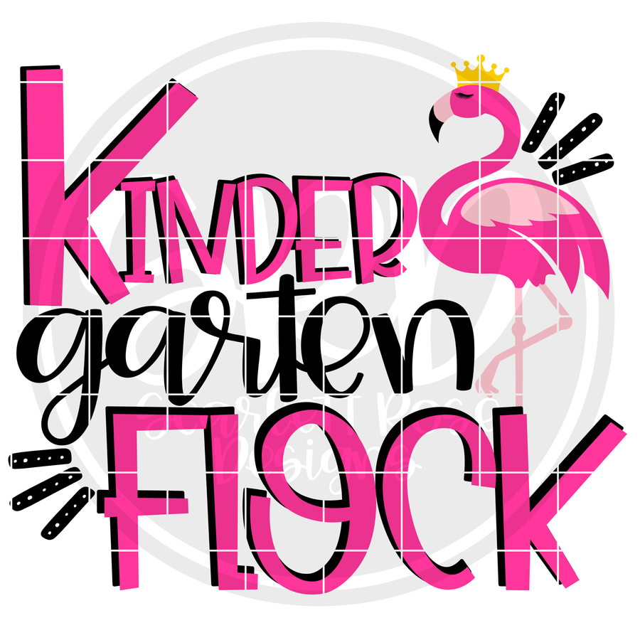 Kindergarten Flock SVG