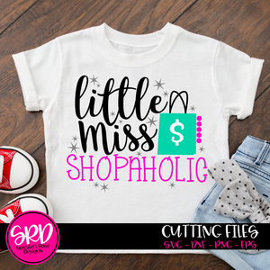 Little Miss Shopaholic SVG