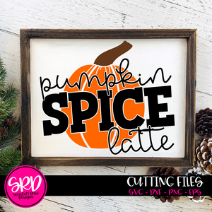 Pumpkin Spice Latte SVG