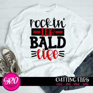 Rockin' the Bald Life SVG