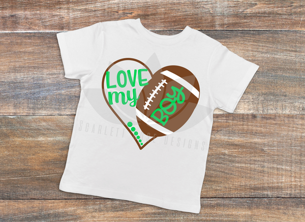 Glitter Football Mom Shirt, Football Shirt