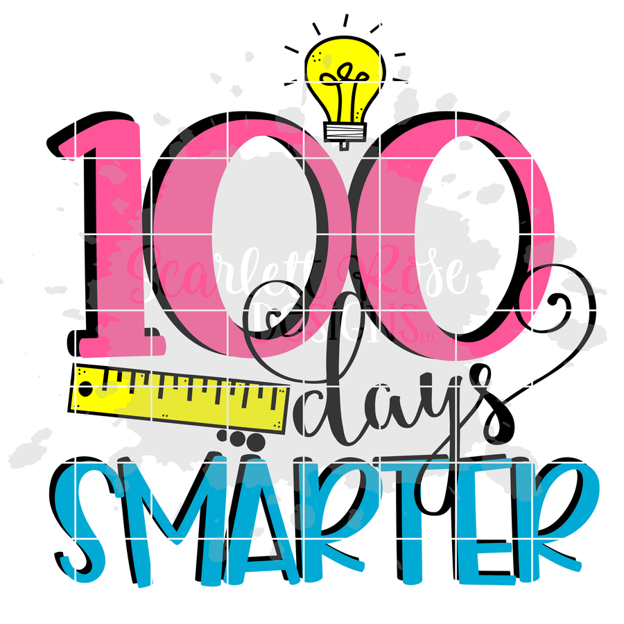 100 Days Smarter SVG