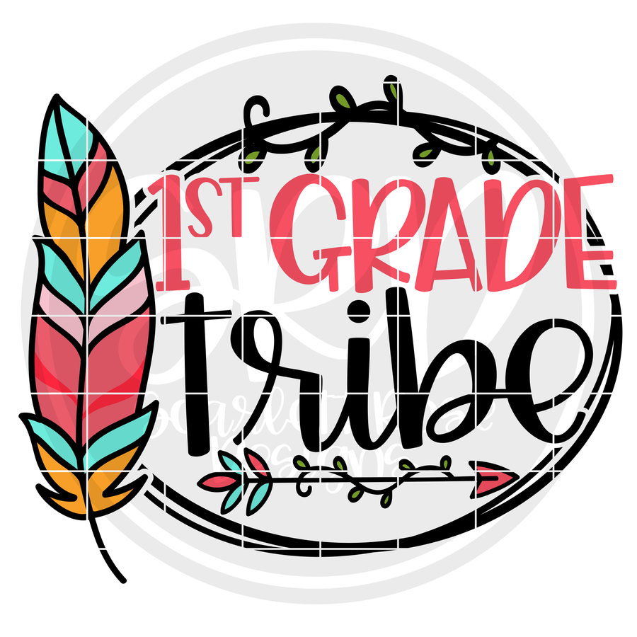 1st Grade Tribe SVG