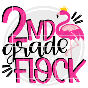 2nd Grade Flock SVG