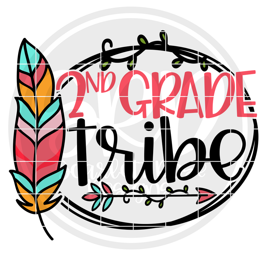2nd Grade Tribe SVG
