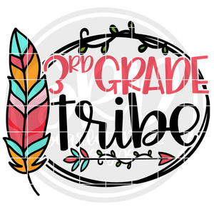 3rd Grade Tribe SVG