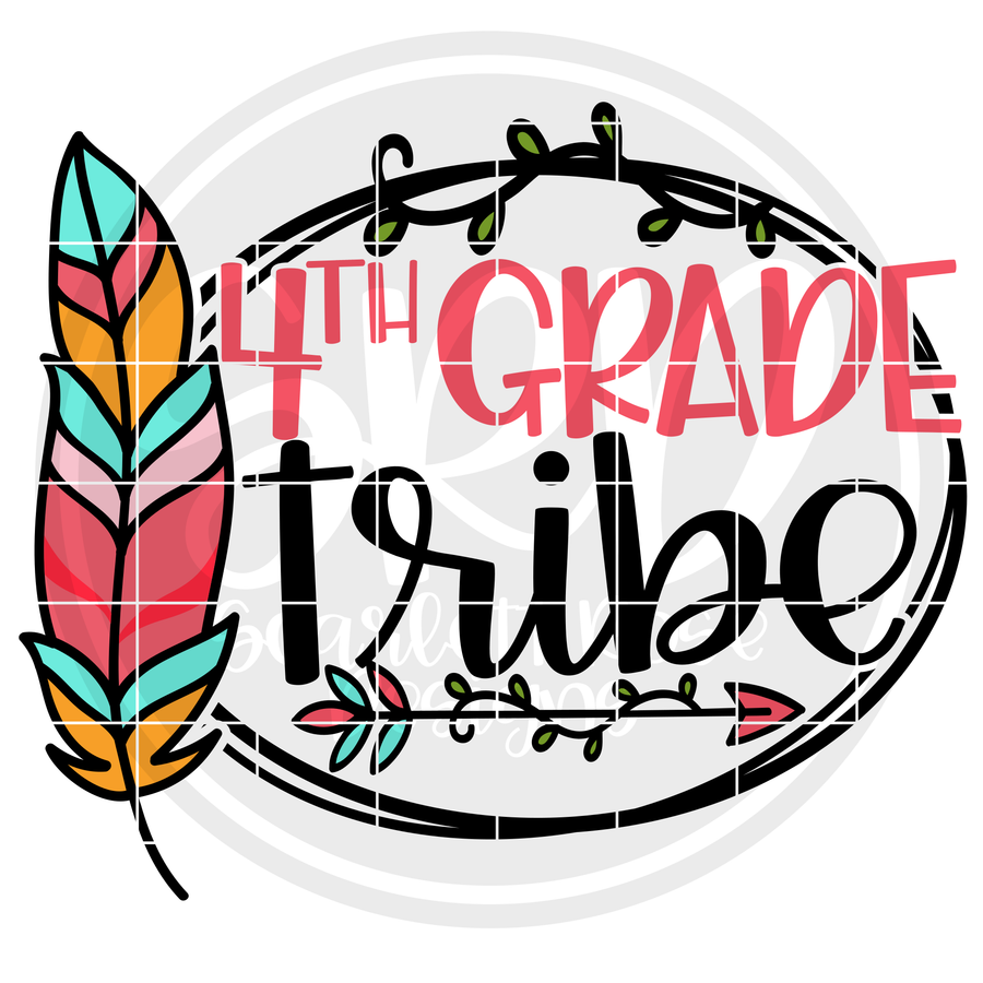 4th Grade Tribe SVG