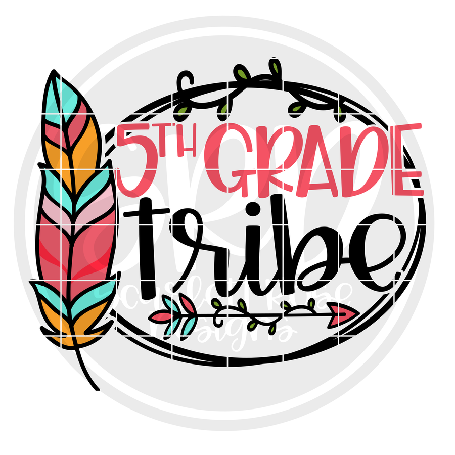5th Grade Tribe SVG