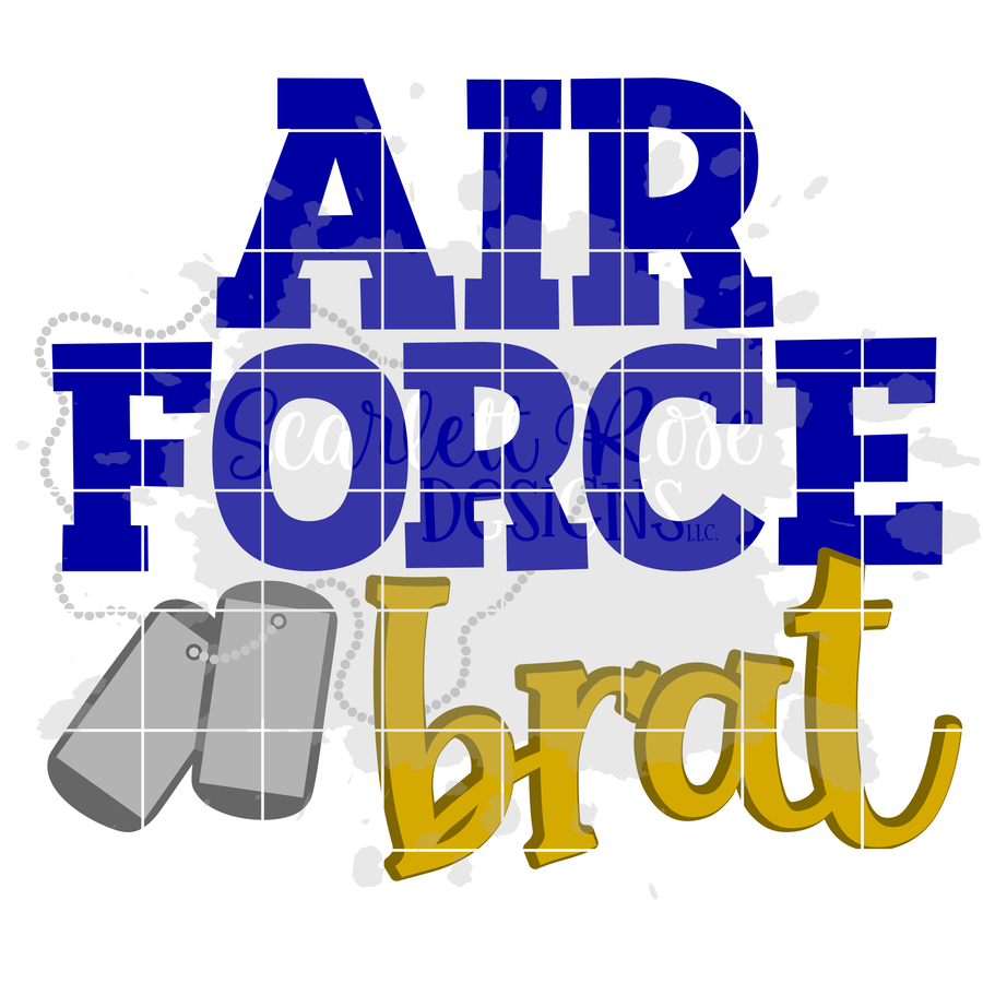 Air Force Brat SVG