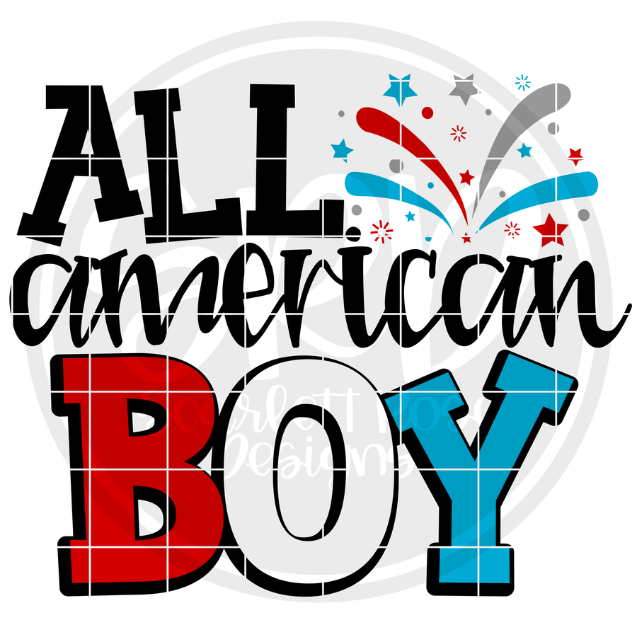 All American Boy SVG - 2019