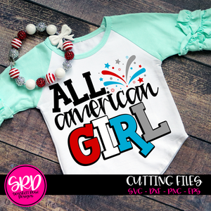 All American Girl SVG - 2019