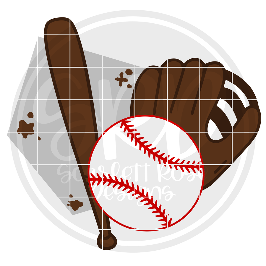 Baseball Gear SVG