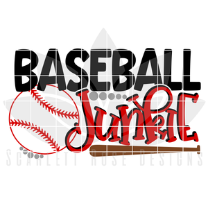 Baseball Junkie SVG