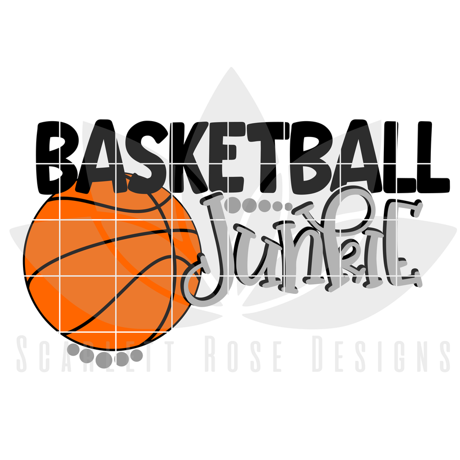 Basketball Junkie SVG