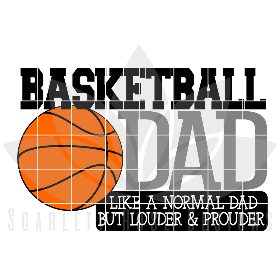 Basketball Dad - Mom SVG SET