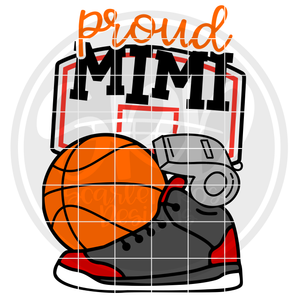 Basketball Gear - Proud Mimi SVG