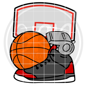 Basketball Gear SVG