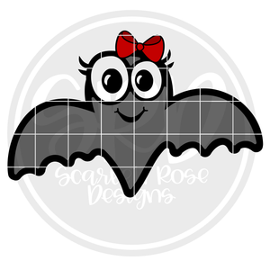 Bat - Girl SVG