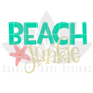 Beach Junkie SVG