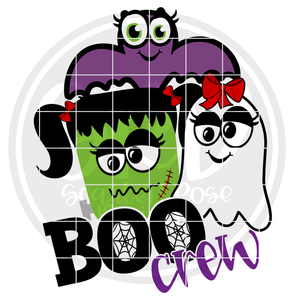 Boo Crew Girls SVG