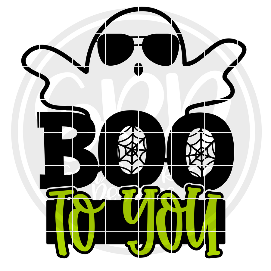 Boo To You - Ghost SVG