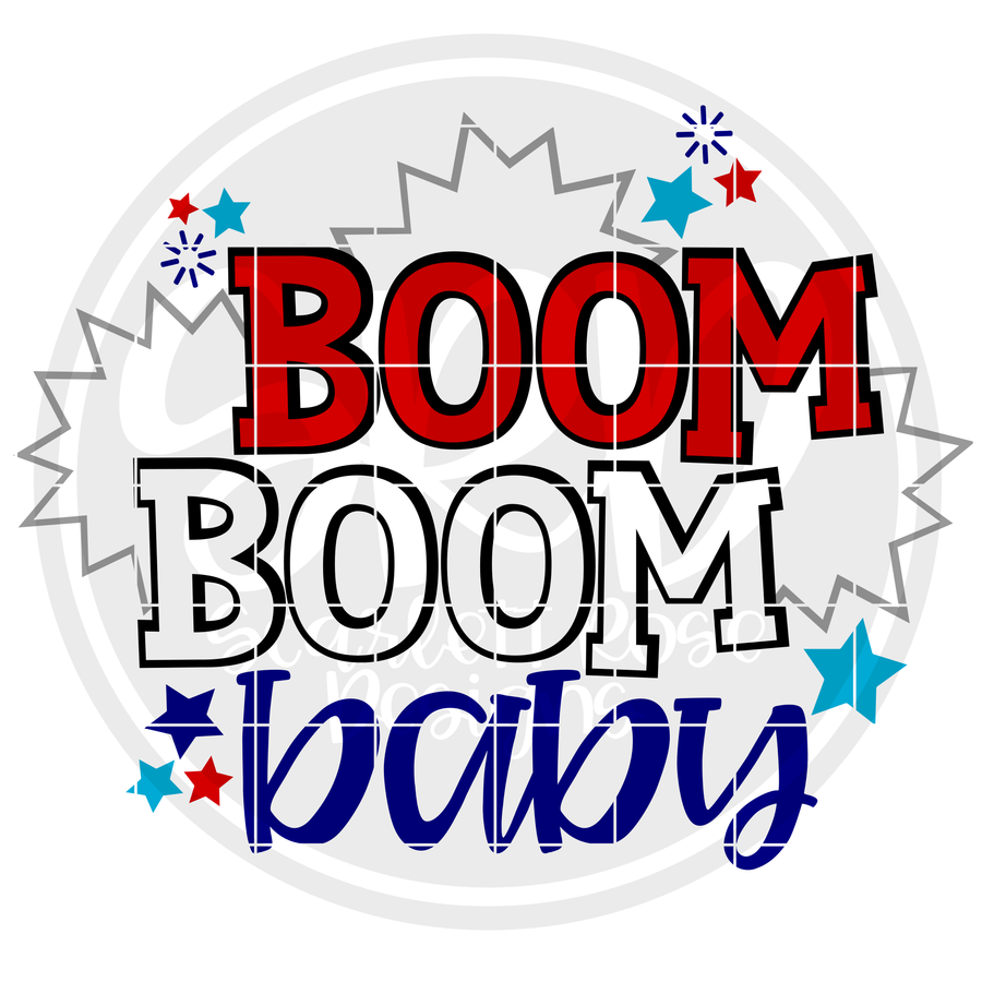 Boom Boom Baby SVG