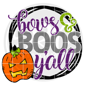 Bows & Boos Y'all SVG