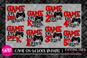 Game On School SVG Bundle - 1