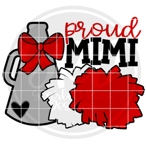 Cheerleading Gear - Proud Mimi SVG