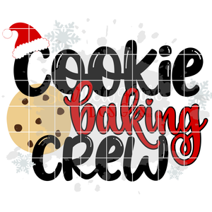 Cookie Baking - Eating Crew SET - Christmas SVG