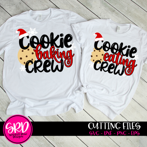 Cookie Baking - Eating Crew SET - Christmas SVG