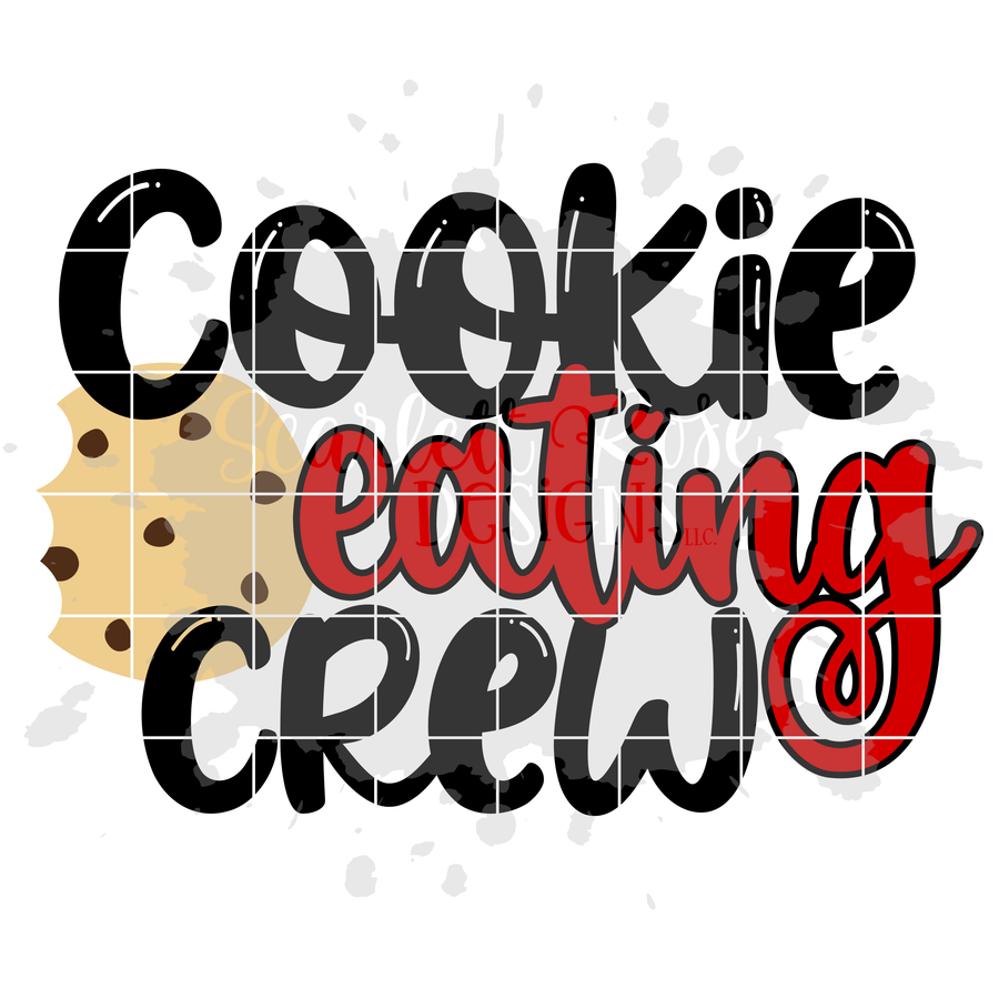 Cookie Baking - Eating Crew SET SVG