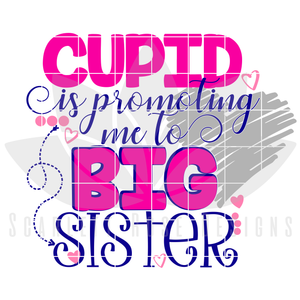 Cupid is Promoting Me to Big Sister SVG