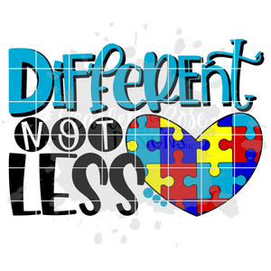 Different Not Less SVG