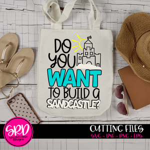 Do You Want To Build a Sandcastle 2 - Color SVG