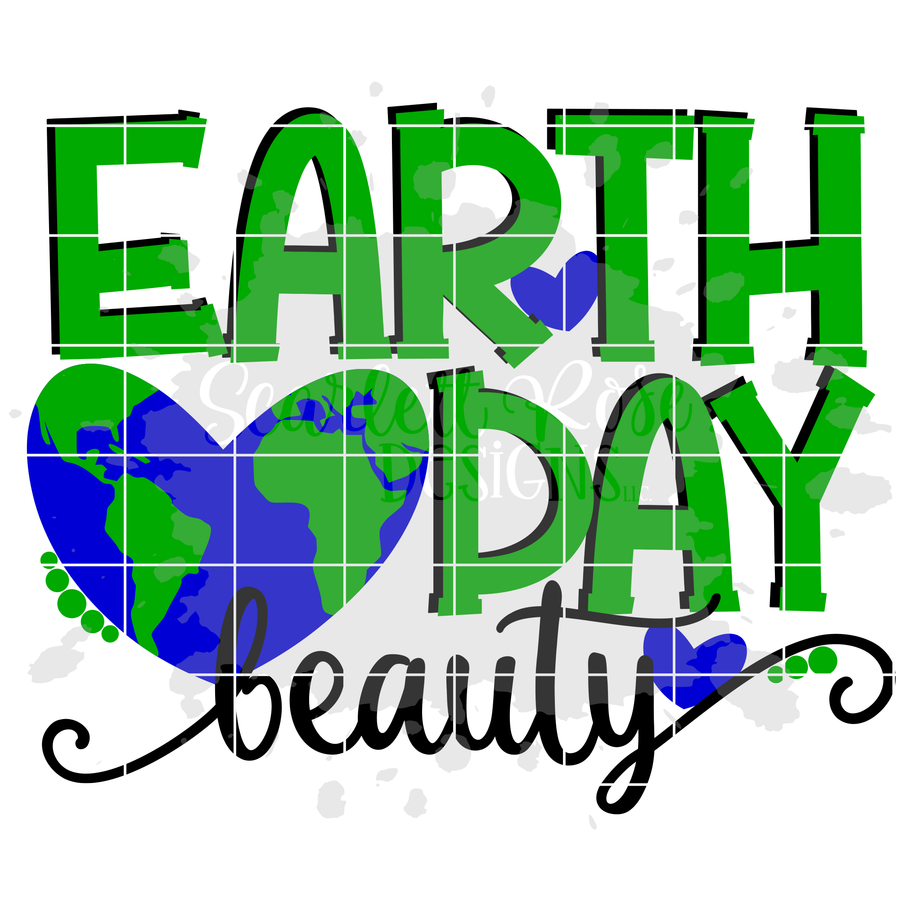Earth Day Beauty SVG