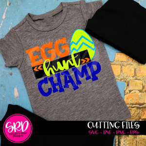 Egg Hunt Champ SVG