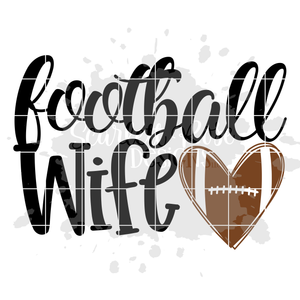 Football Wife SVG