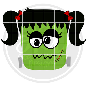 Frankenstein - Girl SVG