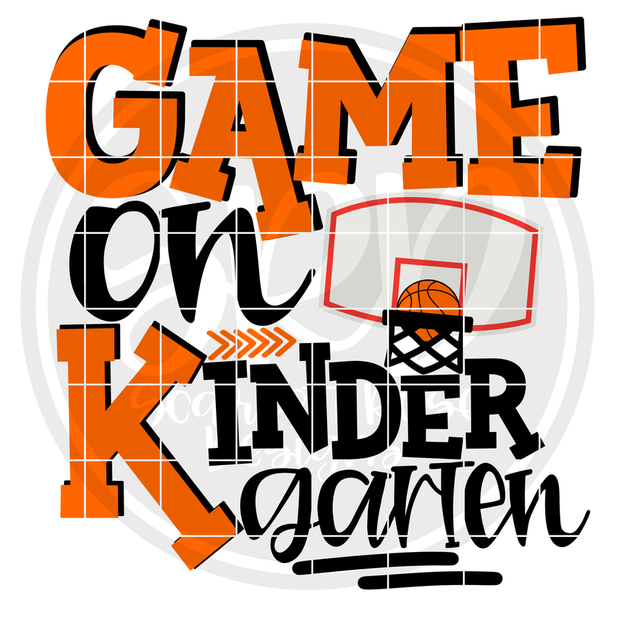 Game On Kindergarten SVG - Basketball