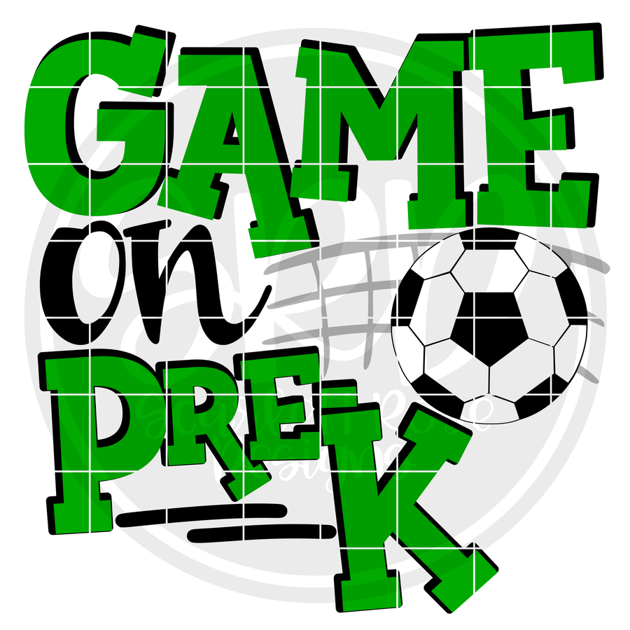 Game On Pre-K SVG - Soccer