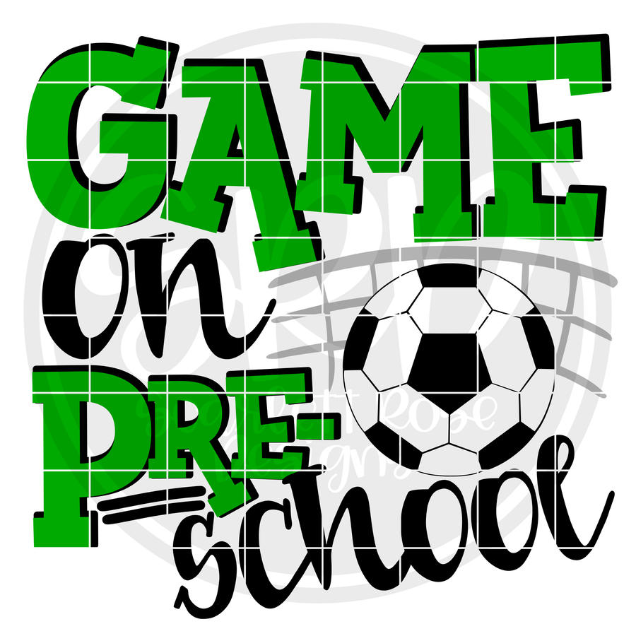 Game On Preschool SVG - Soccer