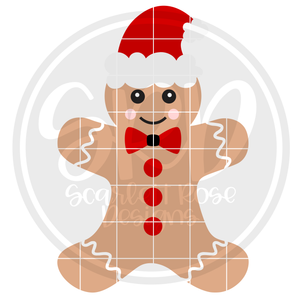 Gingerbread Man - Color SVG